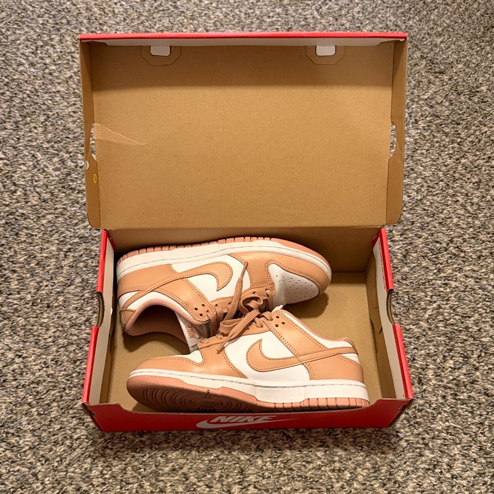 Nike Dunk Low Rose Whisper White Women’s 7.5 - Picture 15 of 15